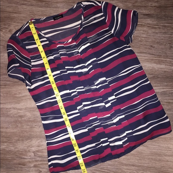 Talbots Short-Sleeve Blouse - Picture 2 of 8